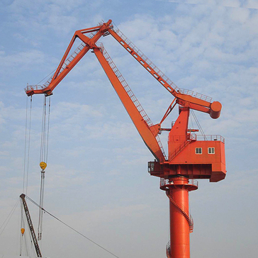 جرثقیل پایه ستونی (Pedestal Crane)